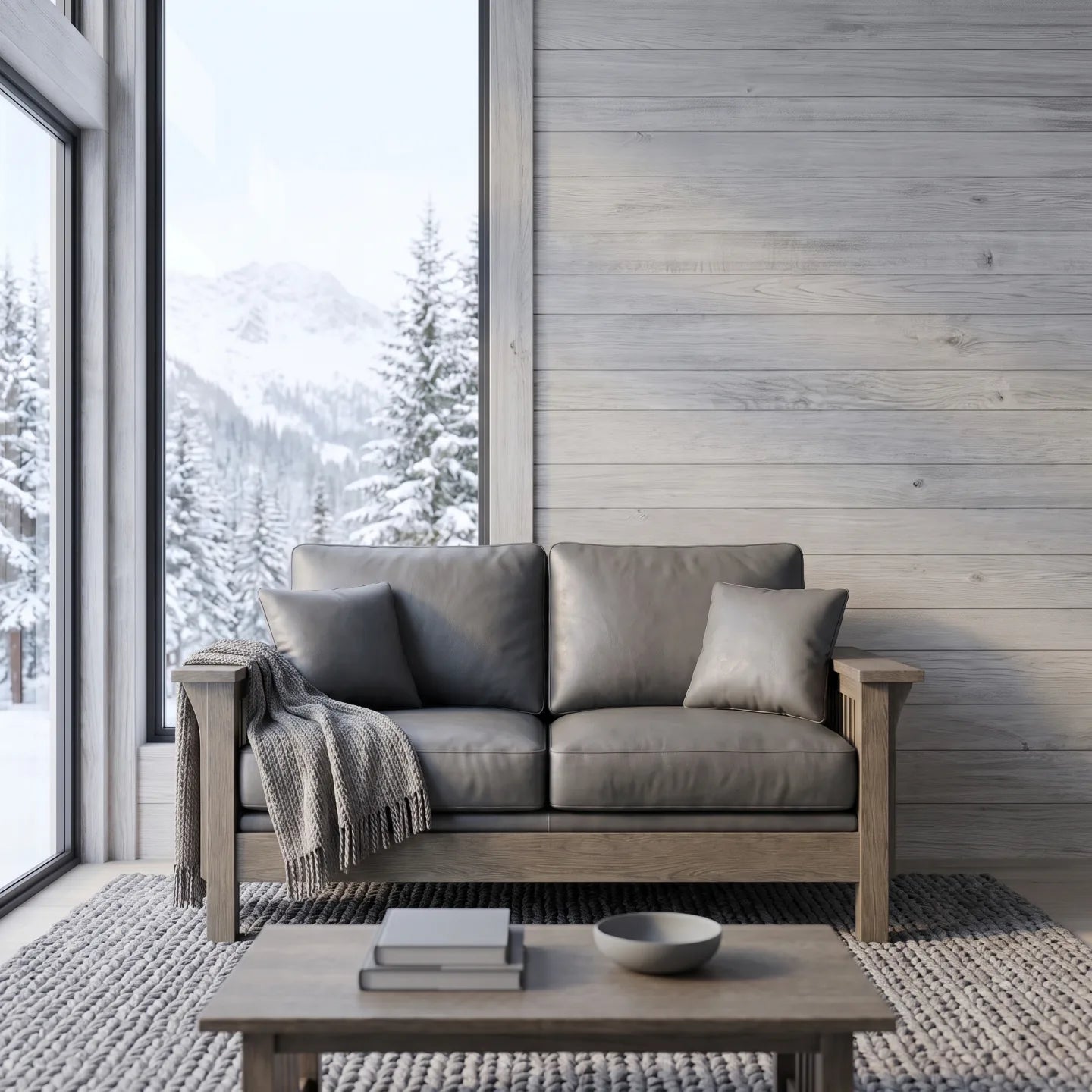 Loveseat - Stone Gray