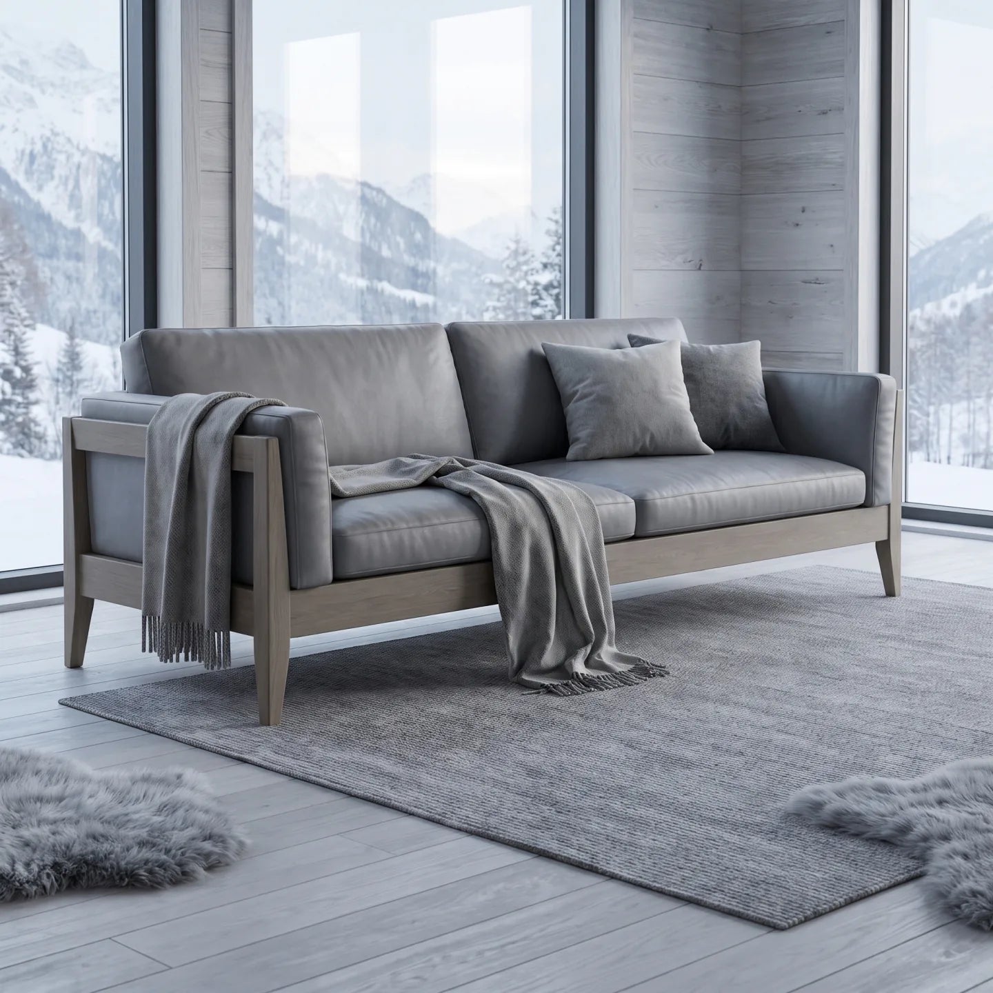 Sofa - Stone Gray
