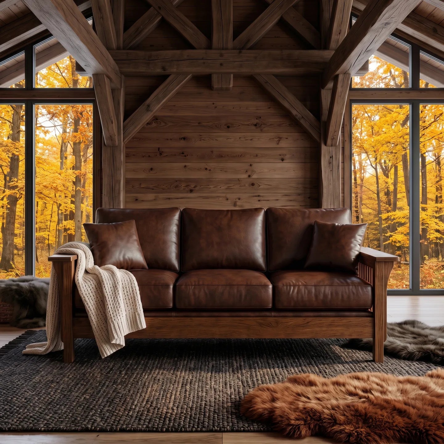 Sofa - Walnut