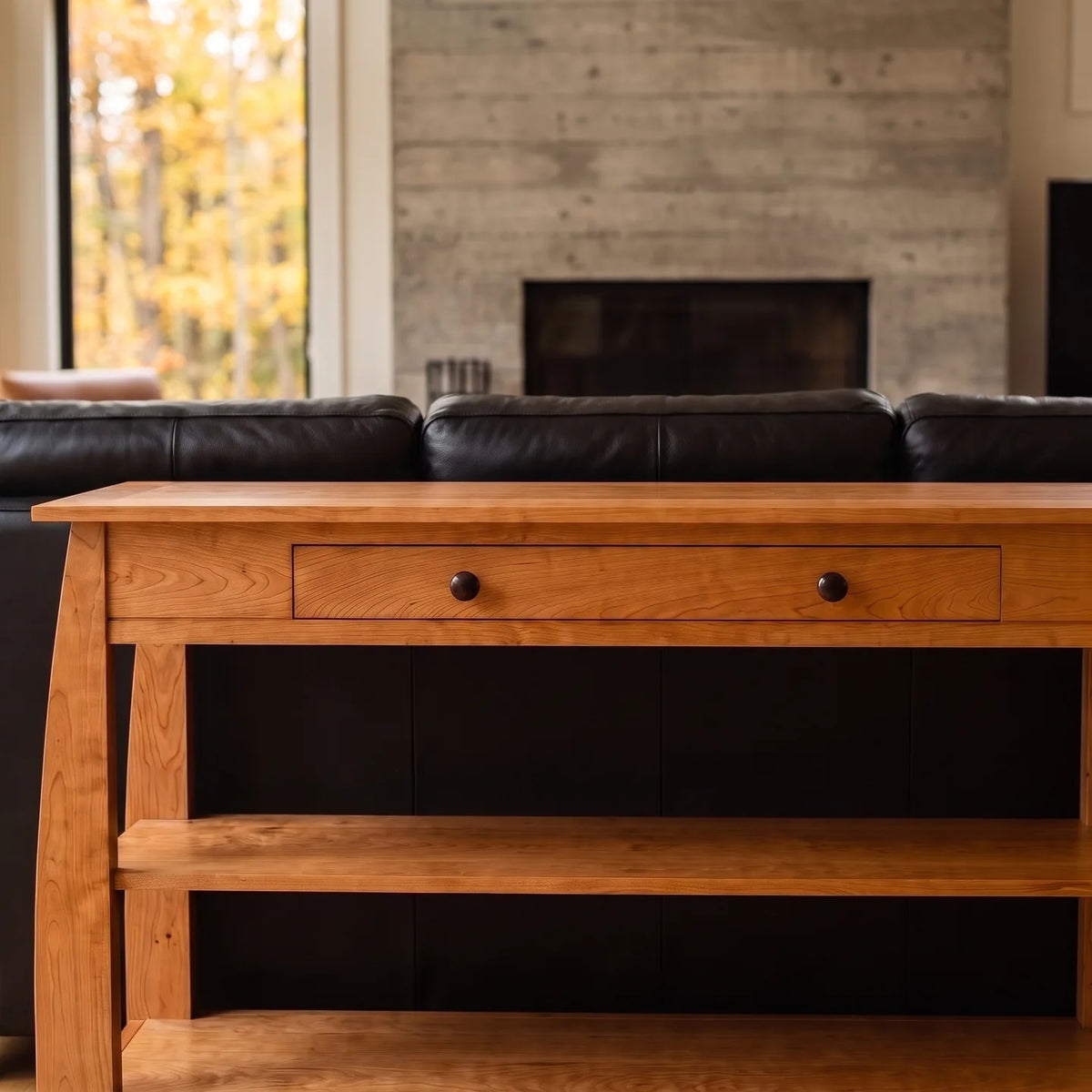 African Inlay Sofa Table - Country
