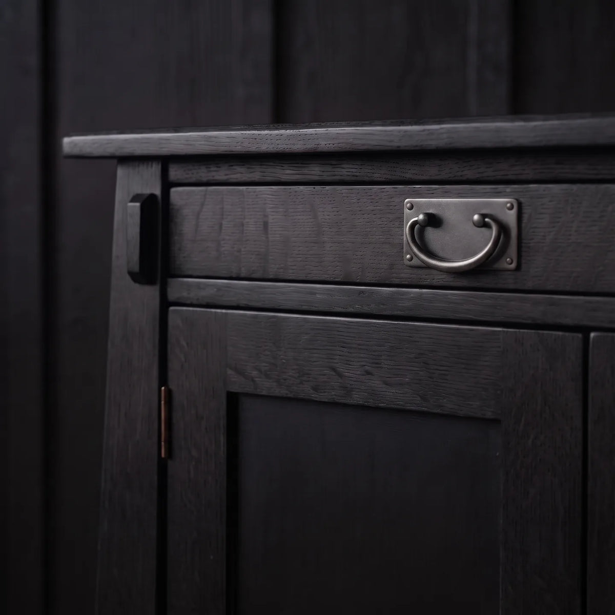 Bungalow 3-Door Console - Black