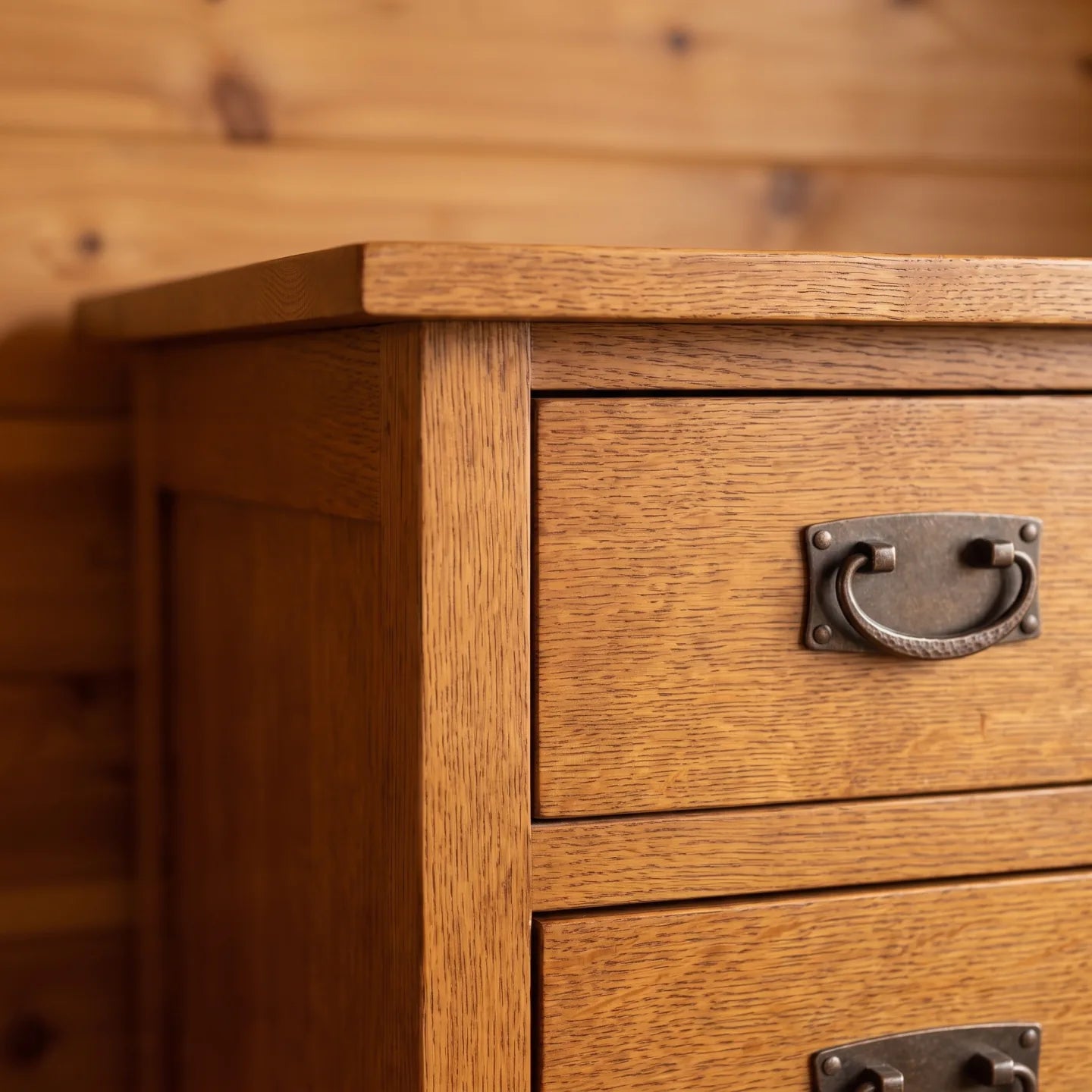 Bungalow 7-Drawer Bedroom Chest - Antique Brown