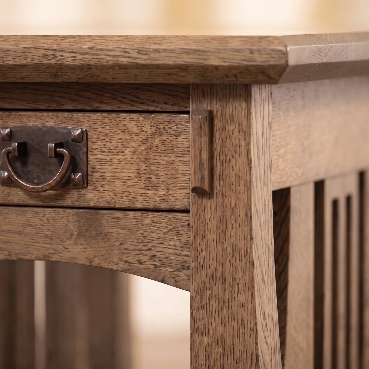 Bungalow End Table - Stone Gray