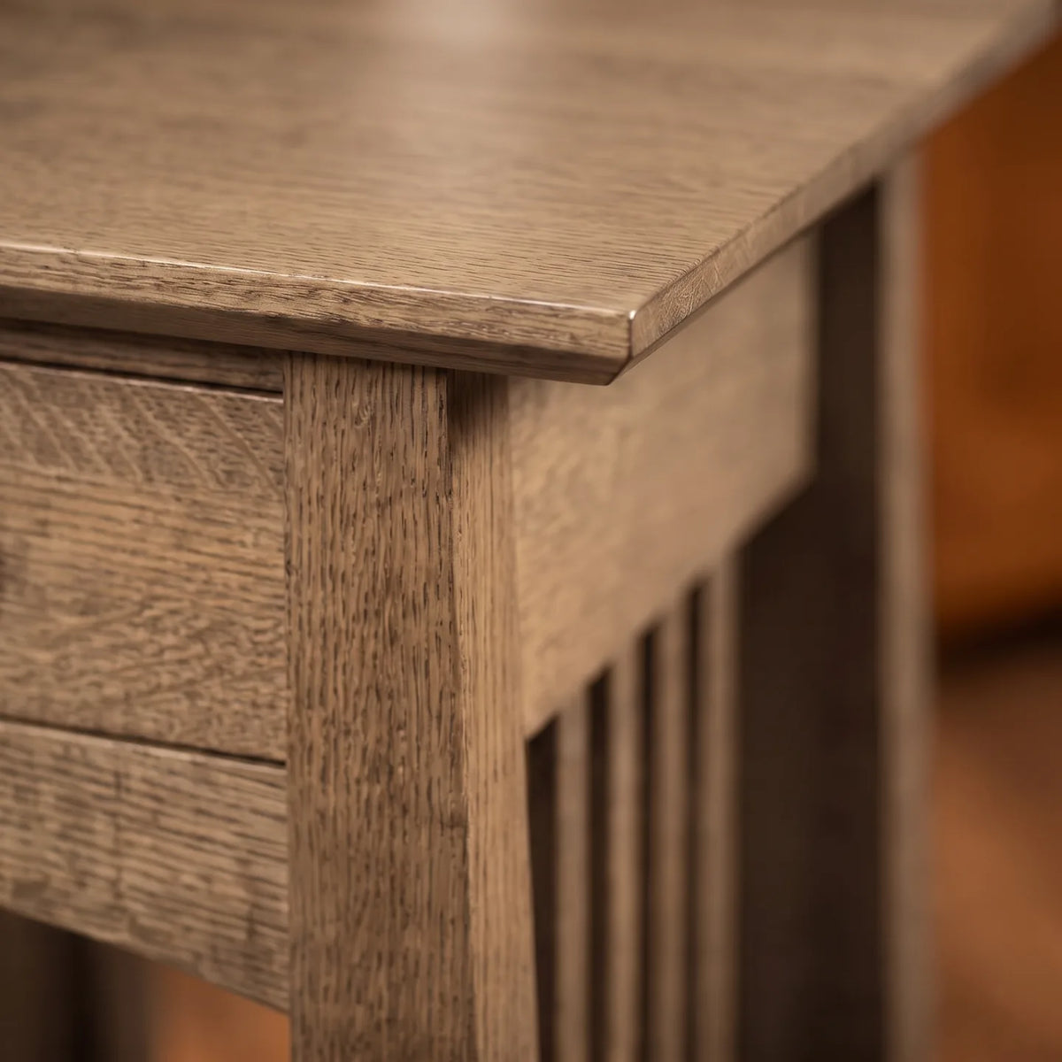 Bungalow Spacesaver Single Drawer Nightstand - Stone Gray