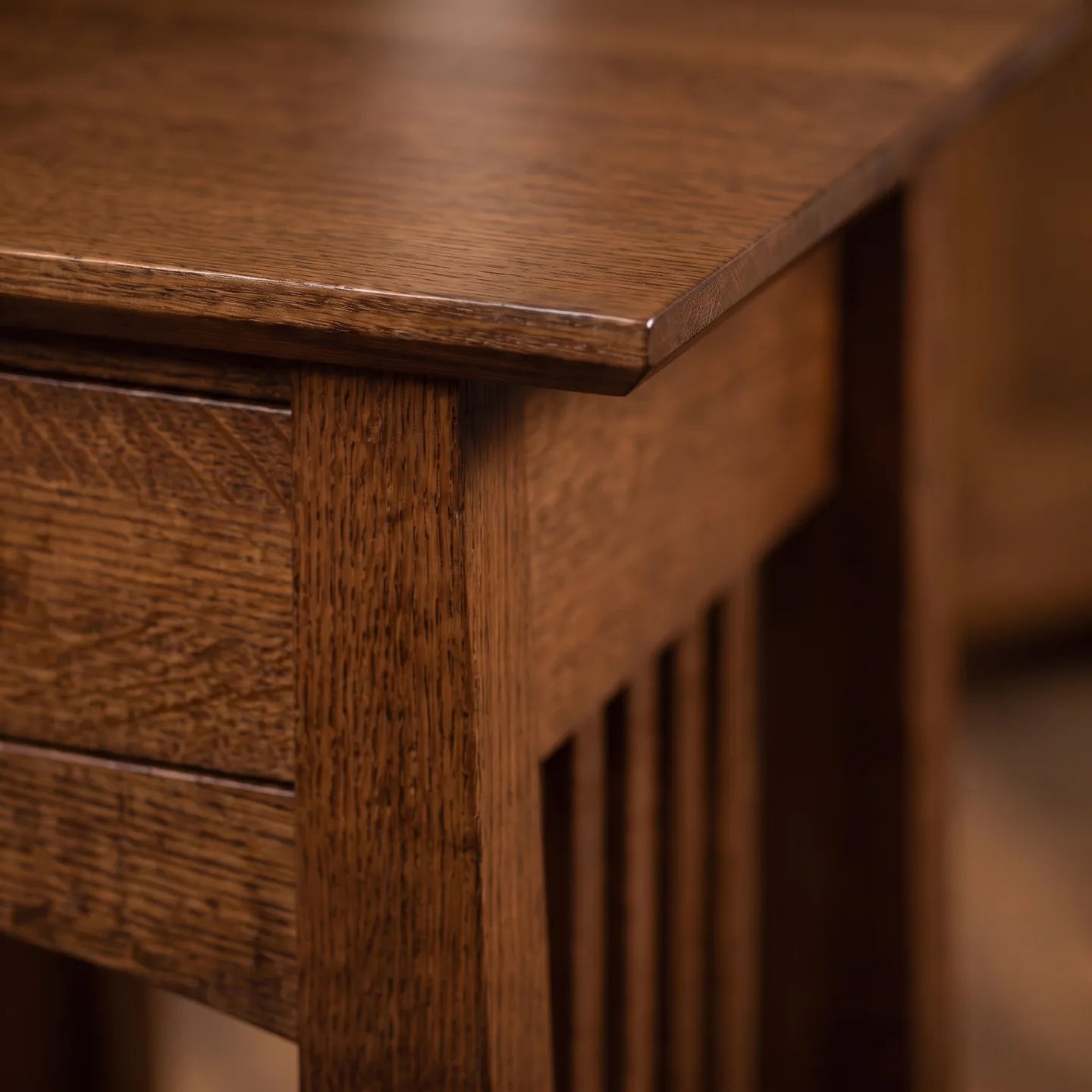 Bungalow Spacesaver Single Drawer Nightstand - Walnut