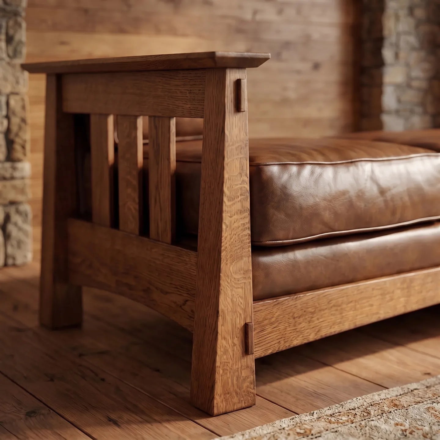 Bungalow Sofa - Walnut