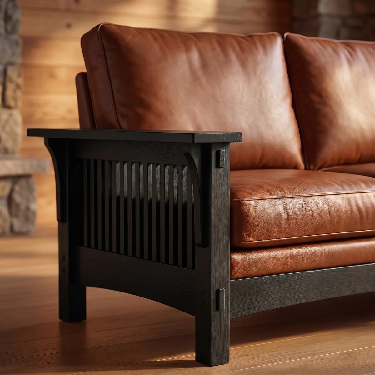 Bungalow Sofa - Black