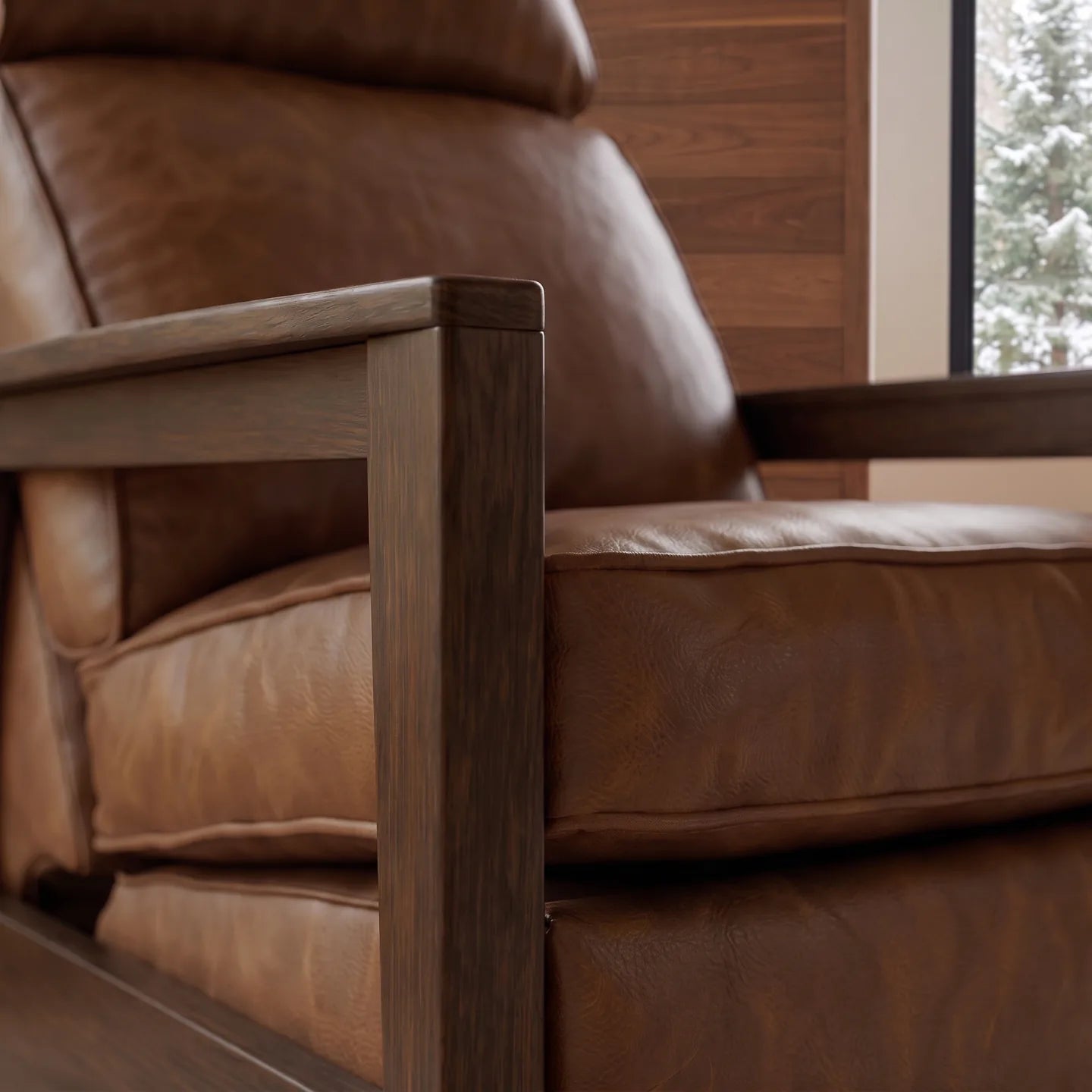 Mid-Century Modern Recliner