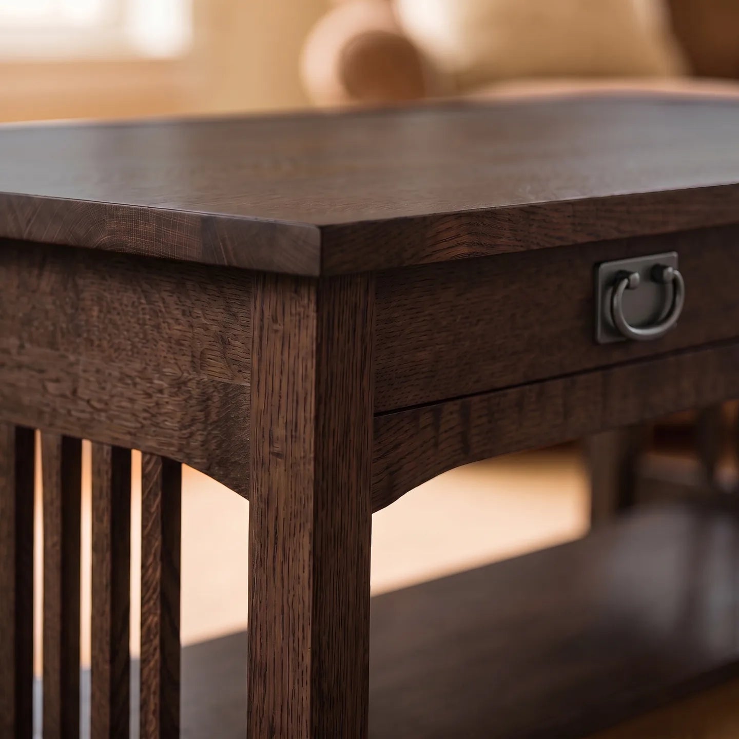 Mission Coffee Table - Charcoal