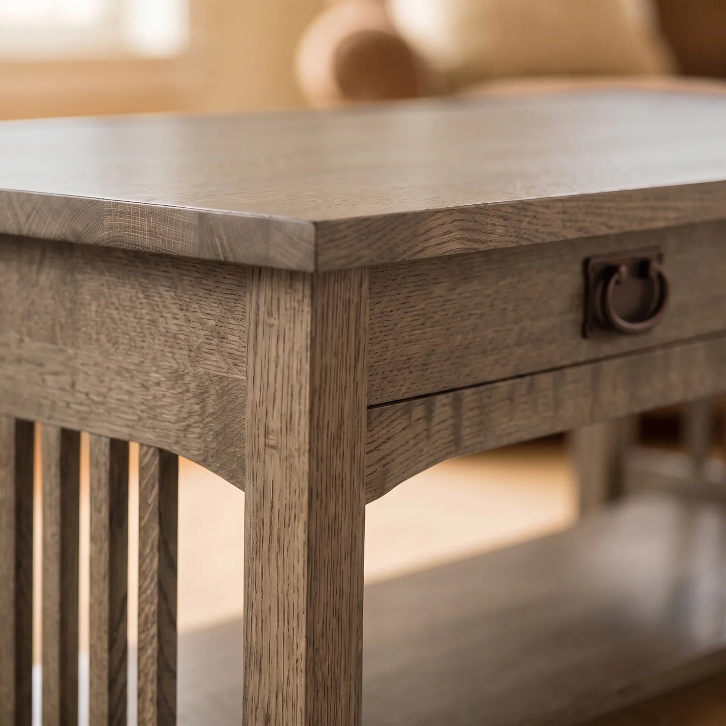 Mission Coffee Table - Stone Gray