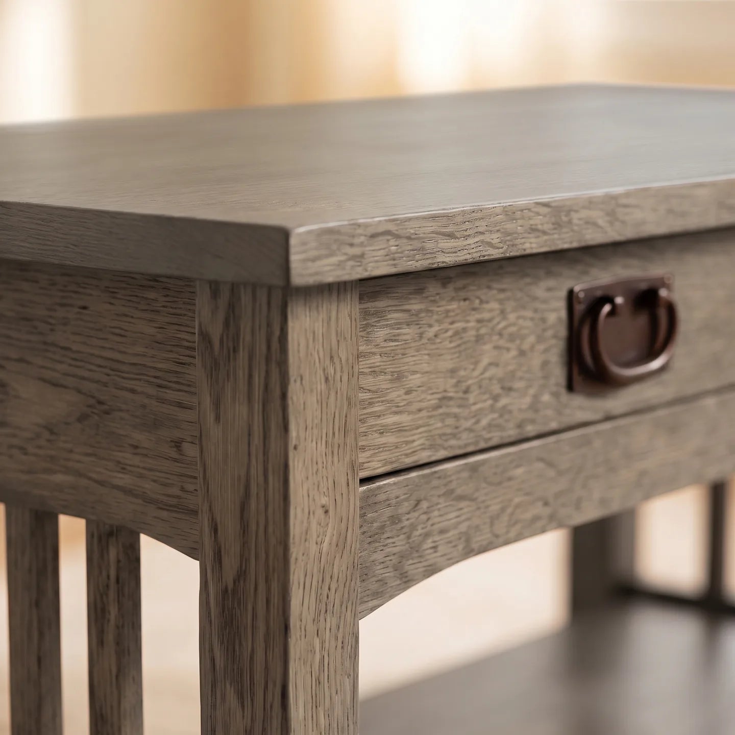 Mission Spacesaver Coffee Table - Stone Gray