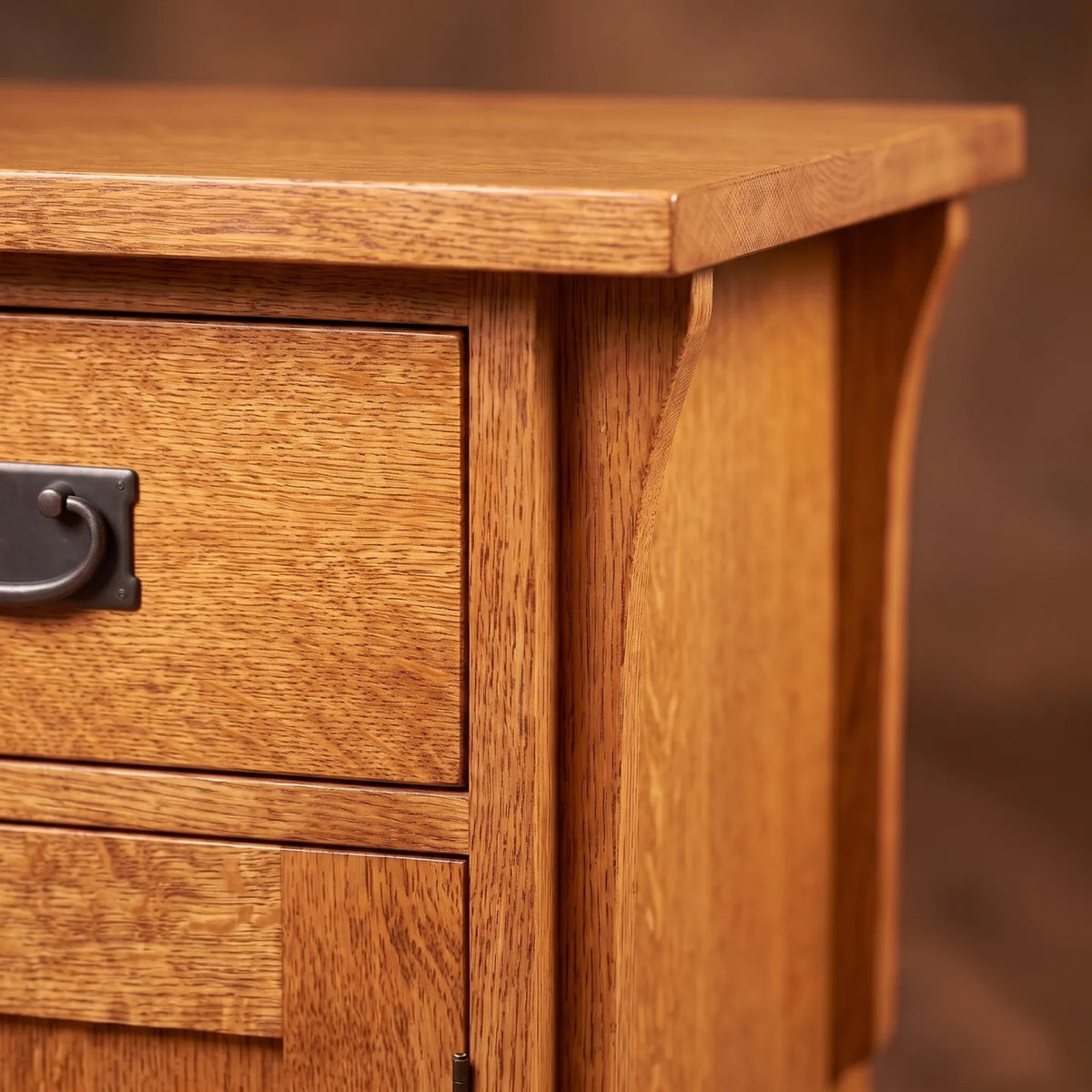 Mission Storage Nightstand - Country