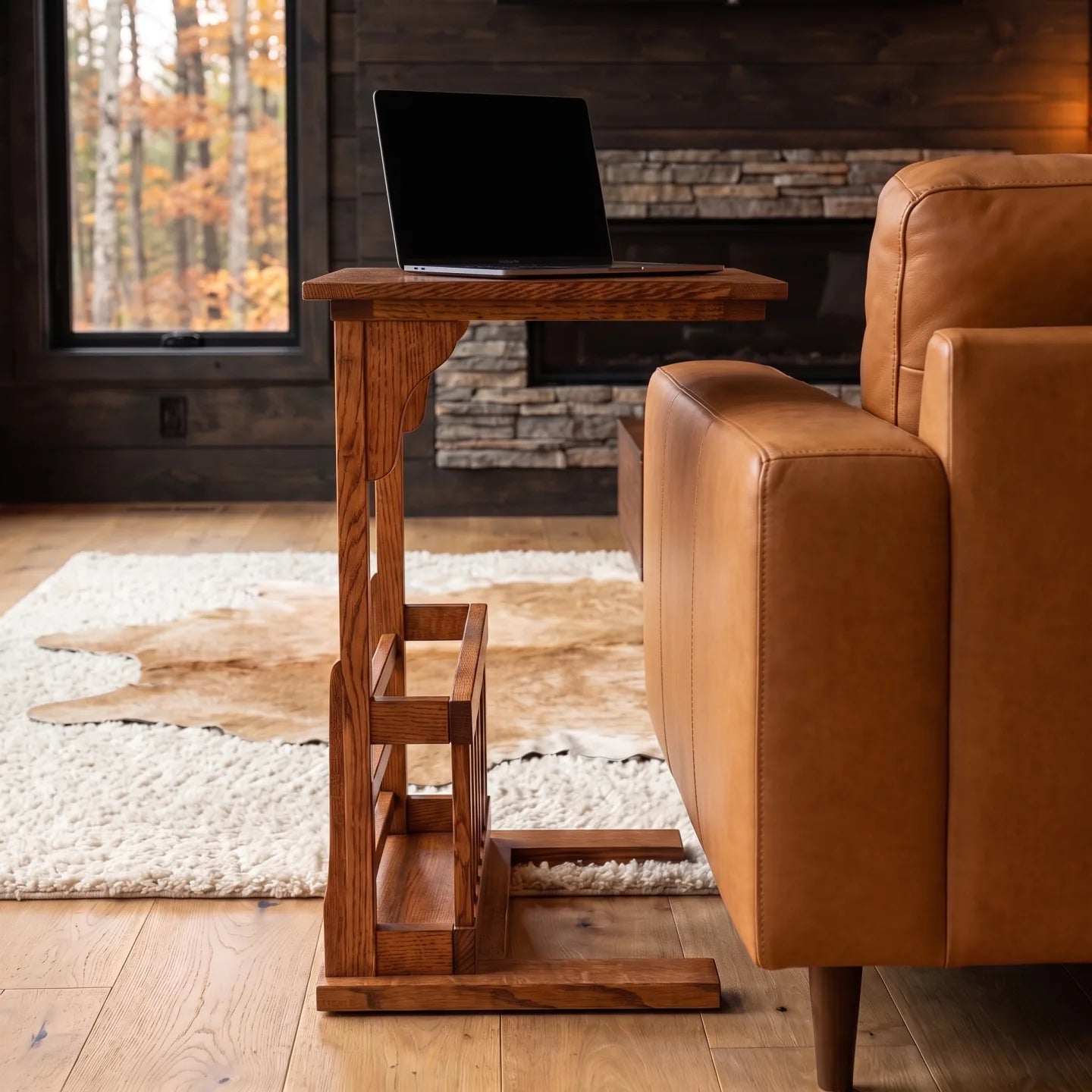 Laptop Sofamate - Antique Brown