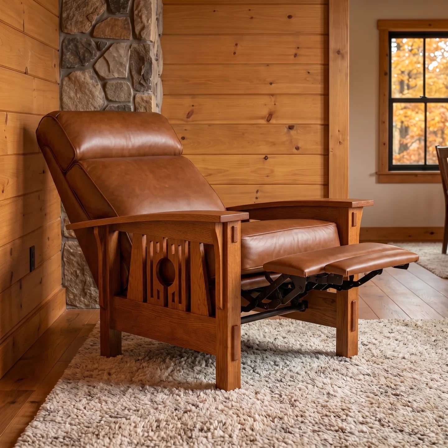 Medallion Farmhouse Recliner