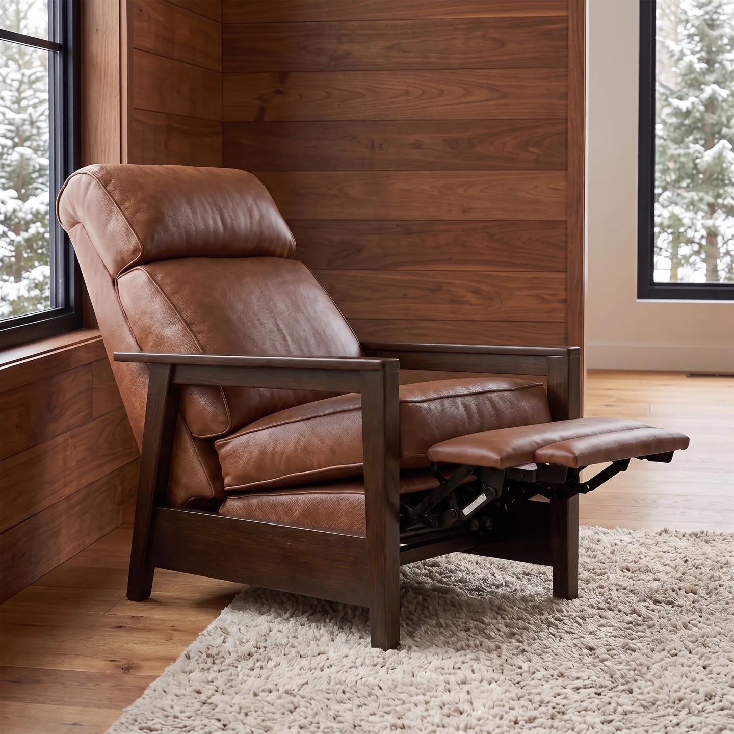 Mid-Century Modern Recliner