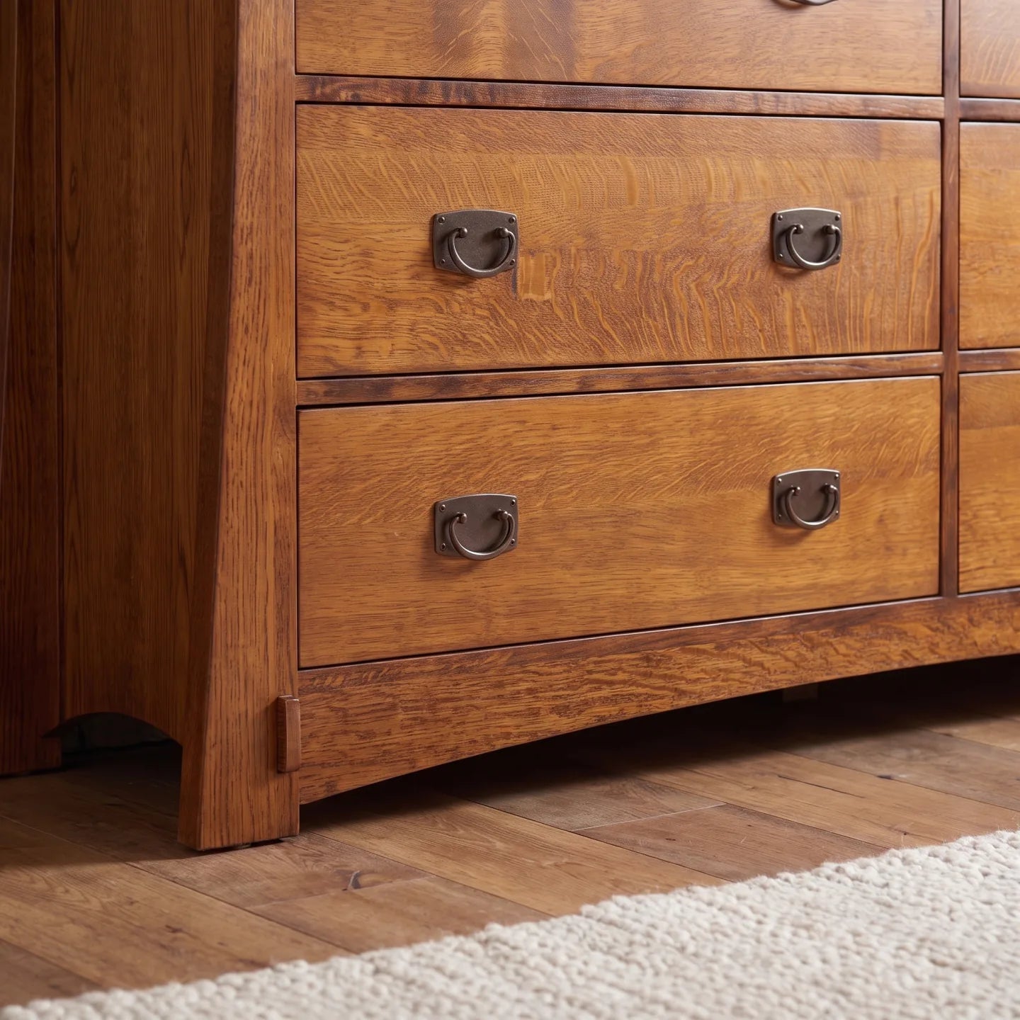 Bungalow 9-Drawer Dresser - Antique Brown