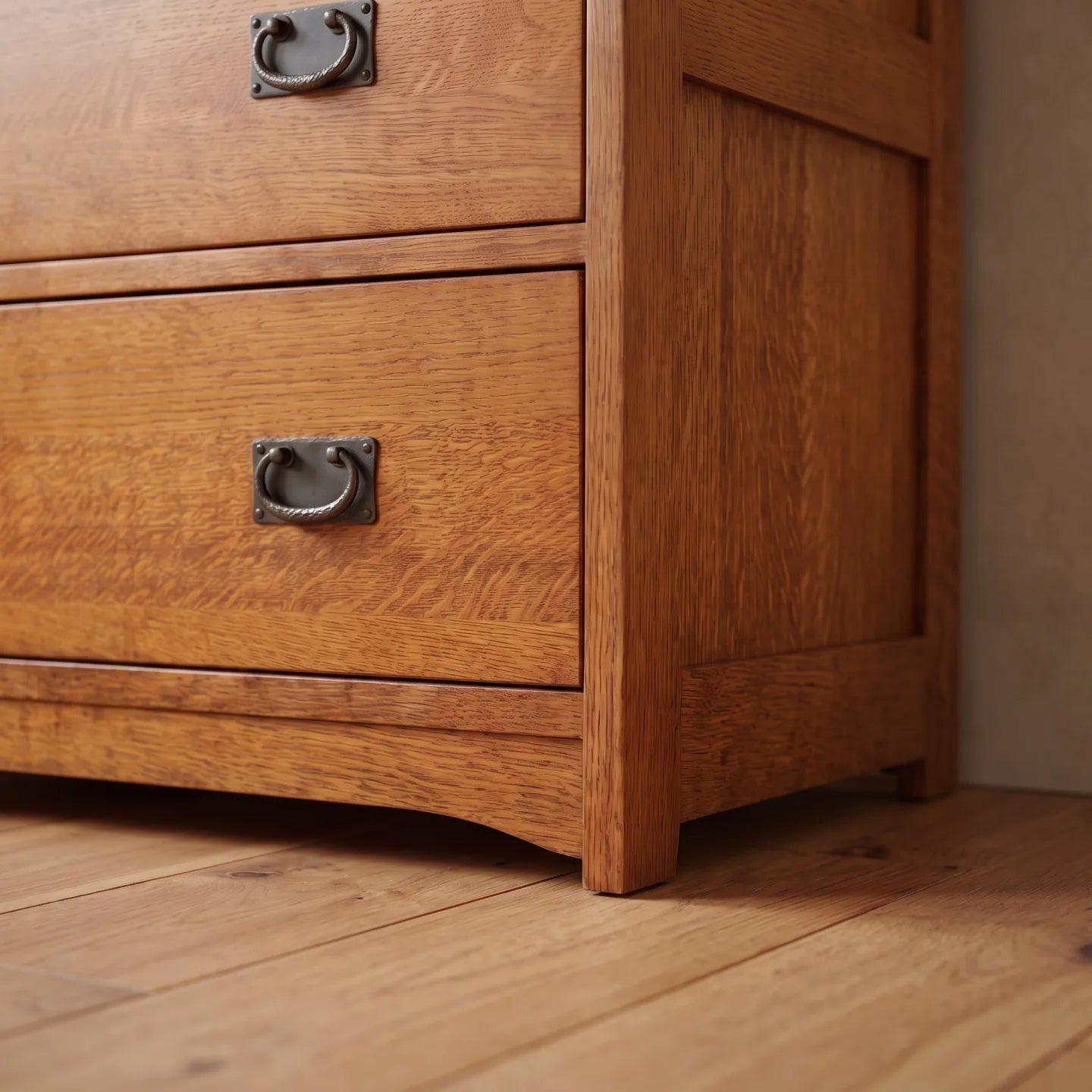 Mission 10-Drawer Dresser - Antique Brown
