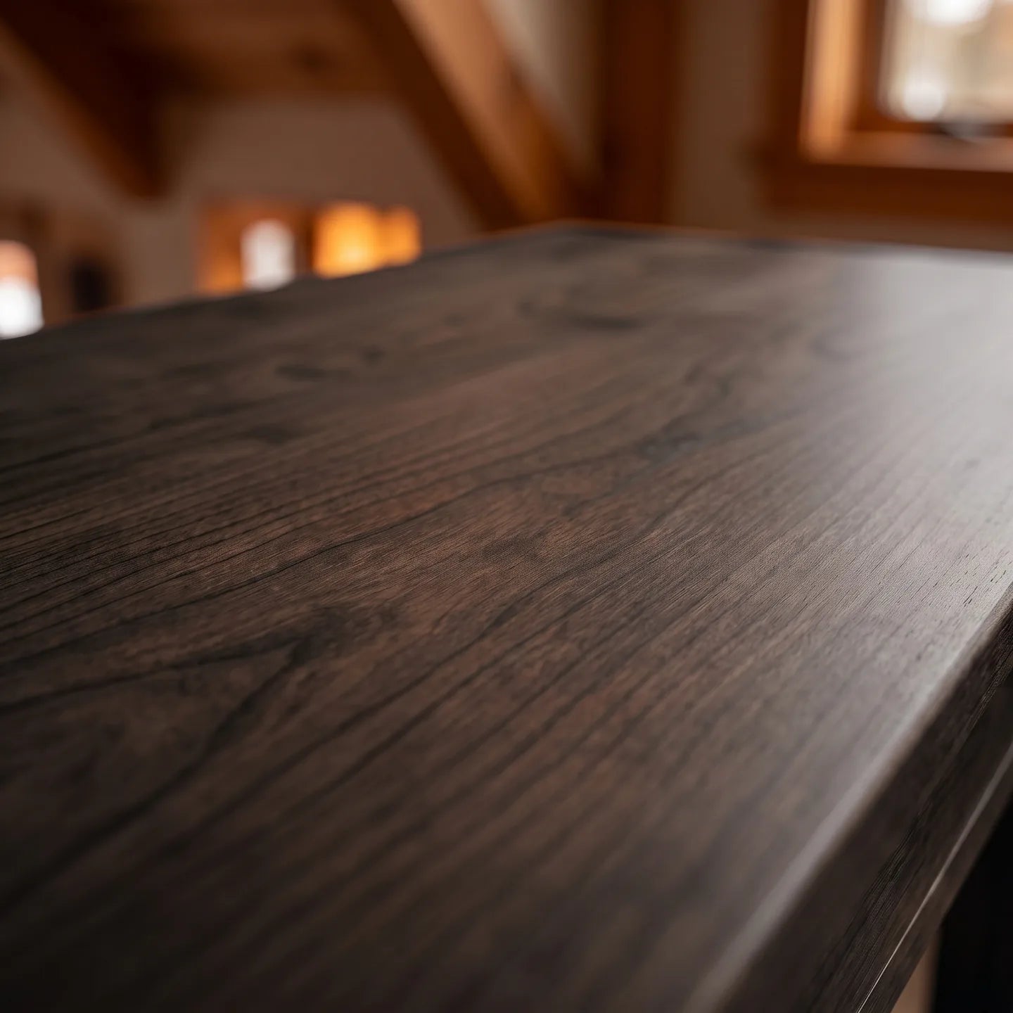 African Inlay Coffee Table - Charcoal