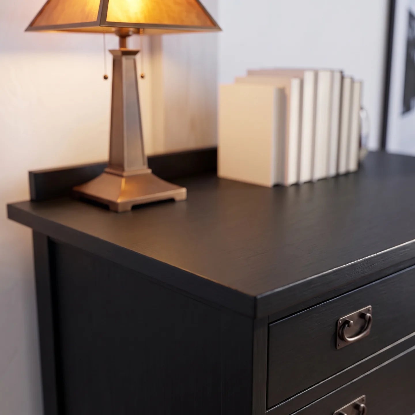 Mission 7-Drawer Bedroom Chest - Black