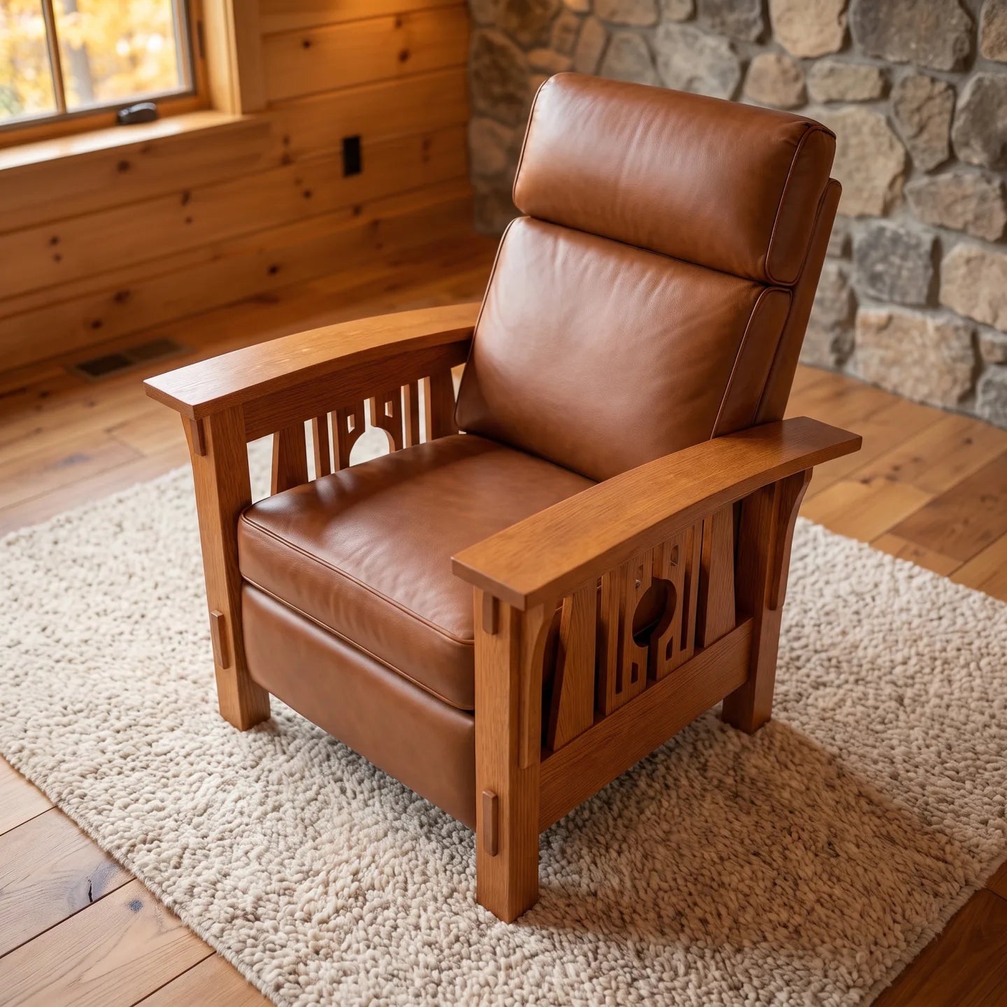 Medallion Farmhouse Recliner