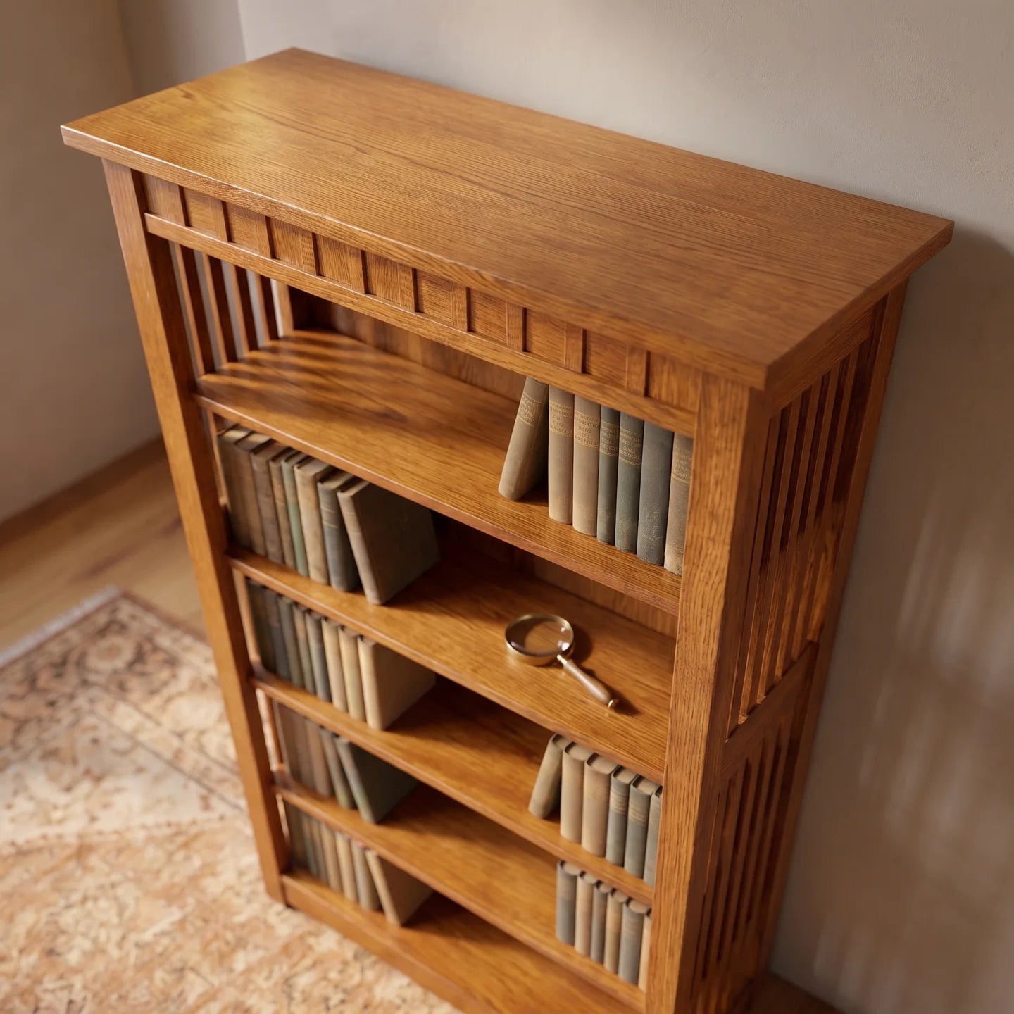 60" Bookcase - Walnut