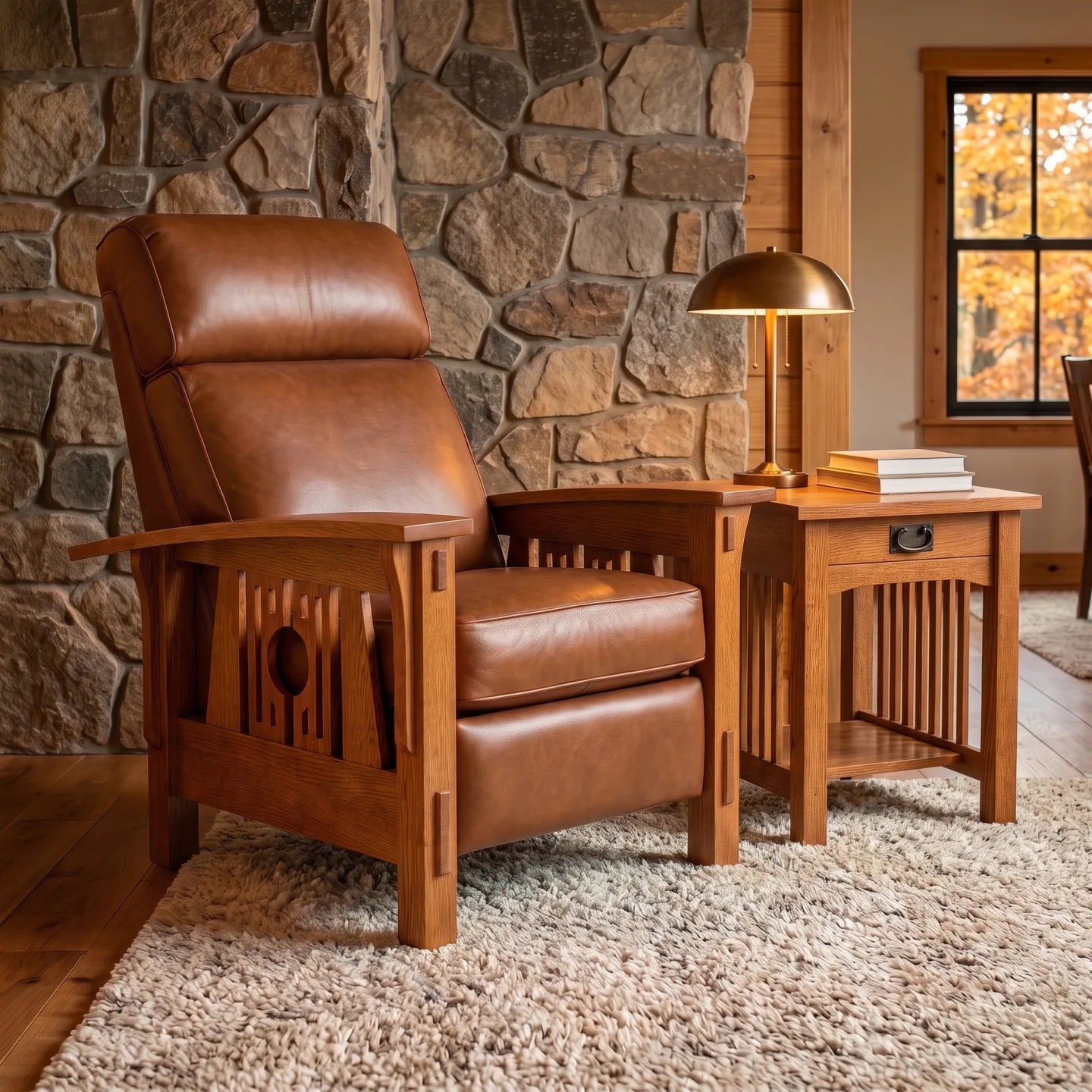 Medallion Farmhouse Recliner