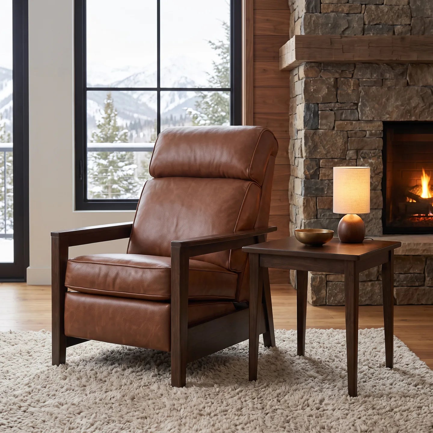 Mid-Century Modern Recliner