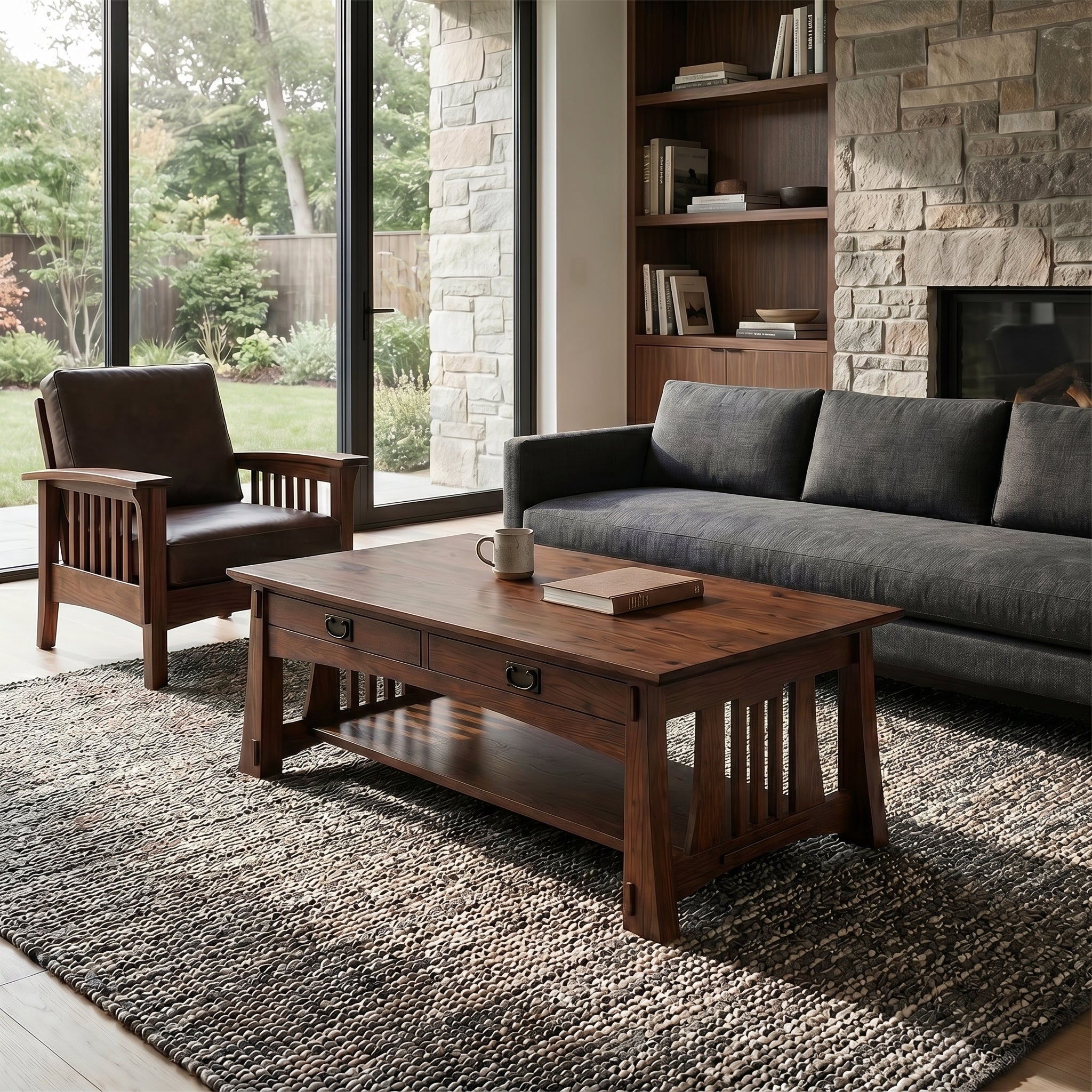 Trend Manor Bungalow Coffee Table - Thumbnail 2
