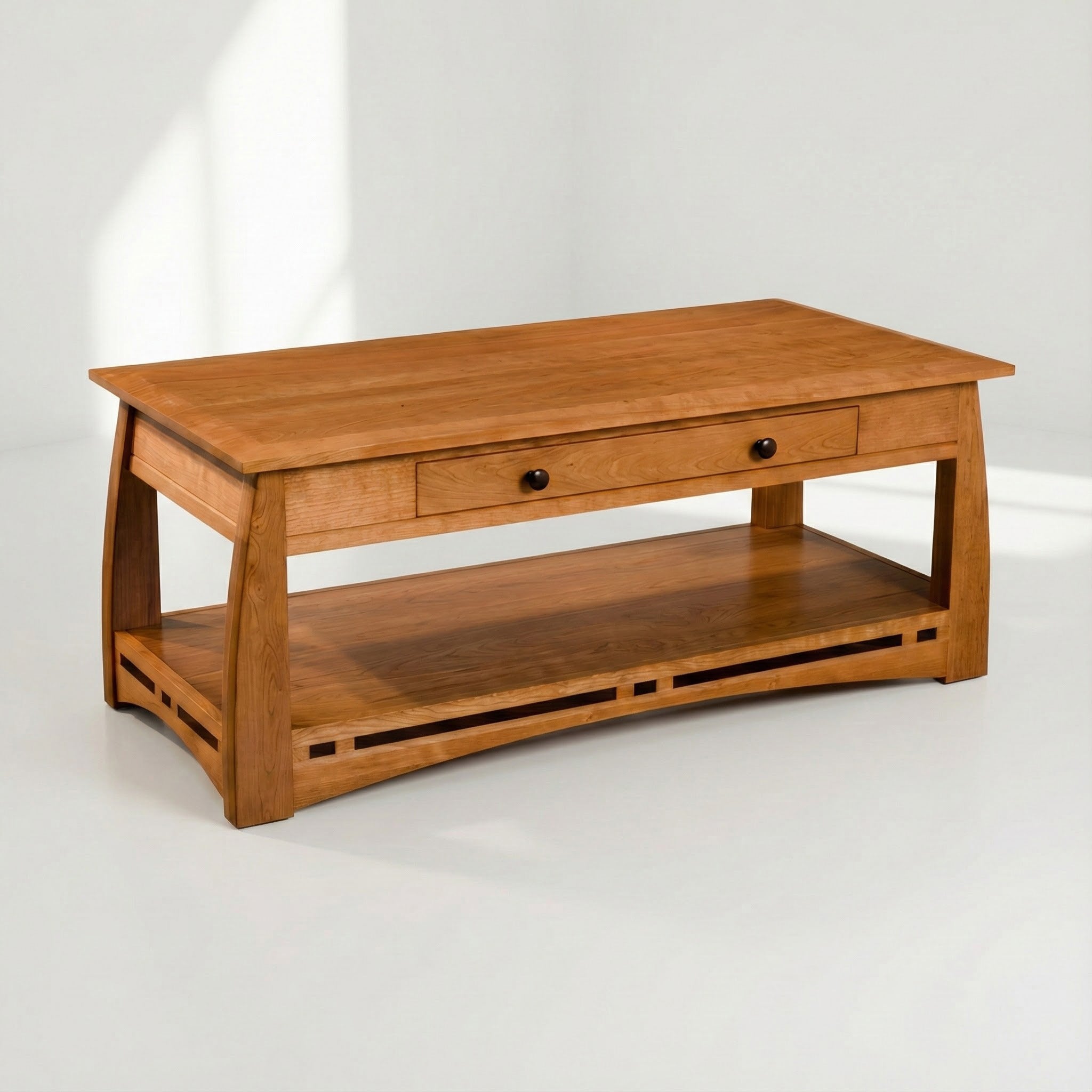 Coffee Table - Solid Chery & Oak