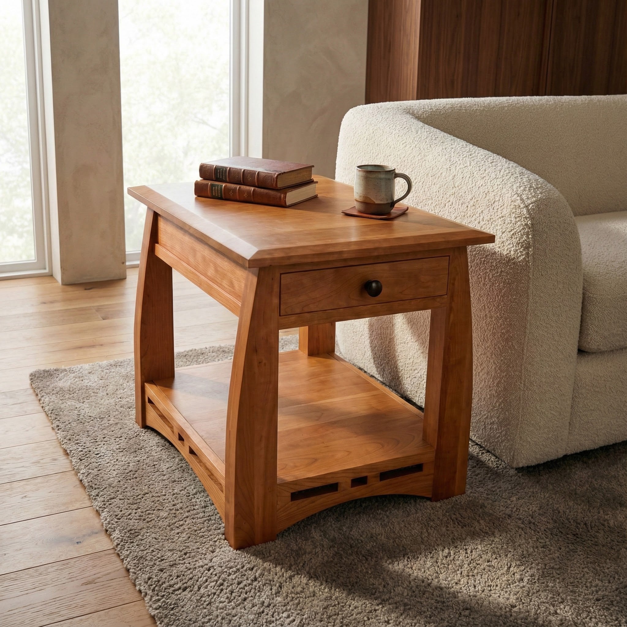 End Table - Solid Cherry