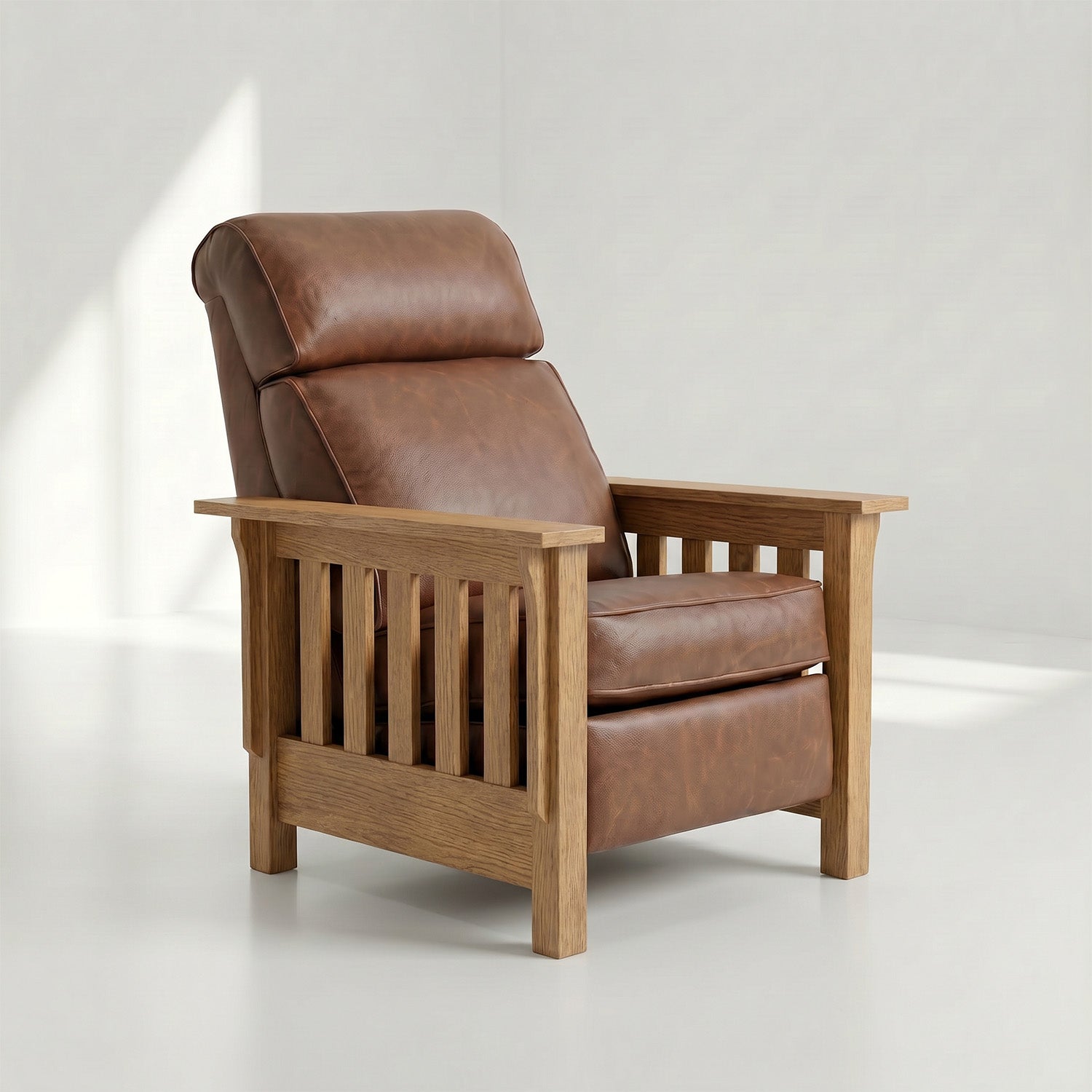 Mission Slat Farmhouse Recliner