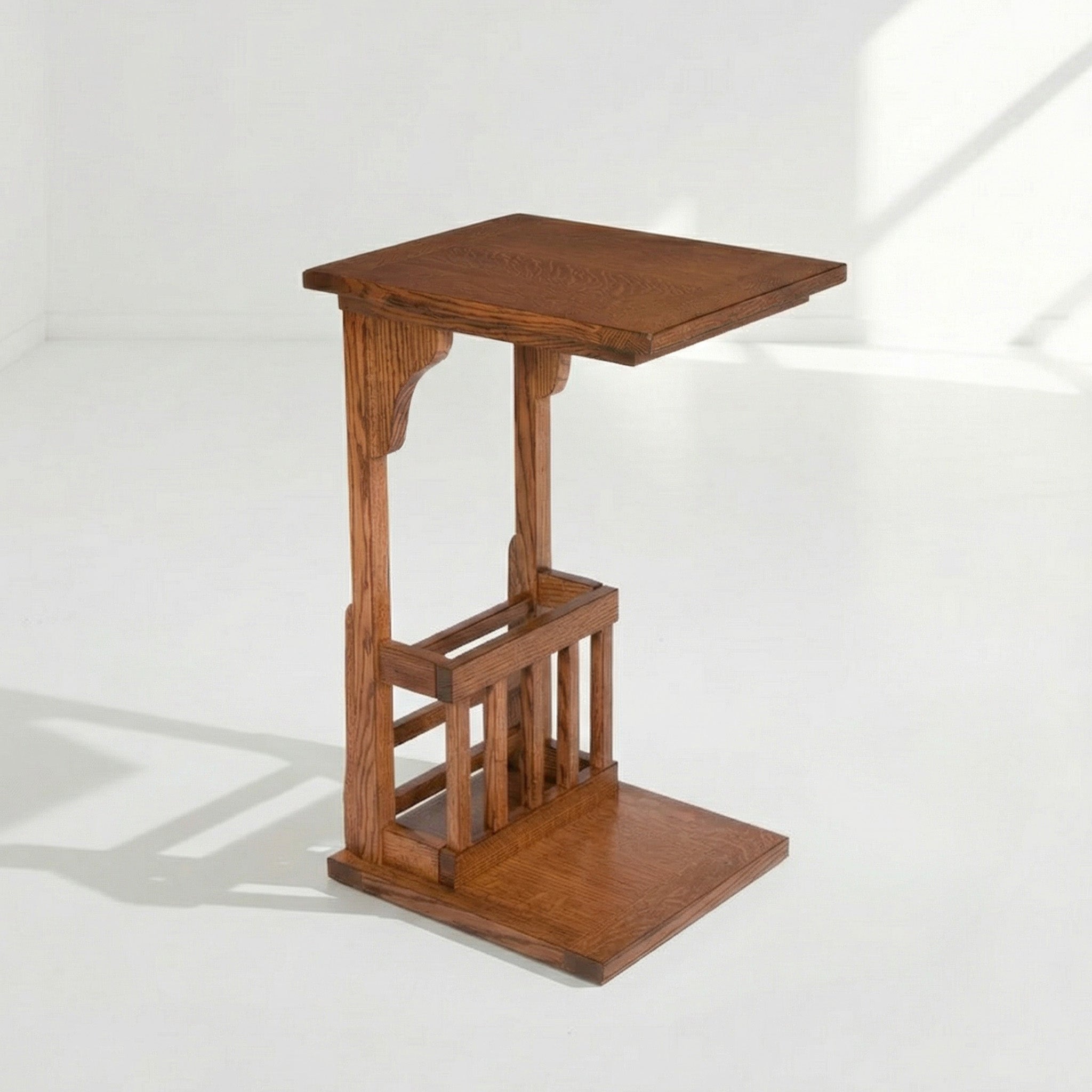 Narrow Sofamate - Solid Oak