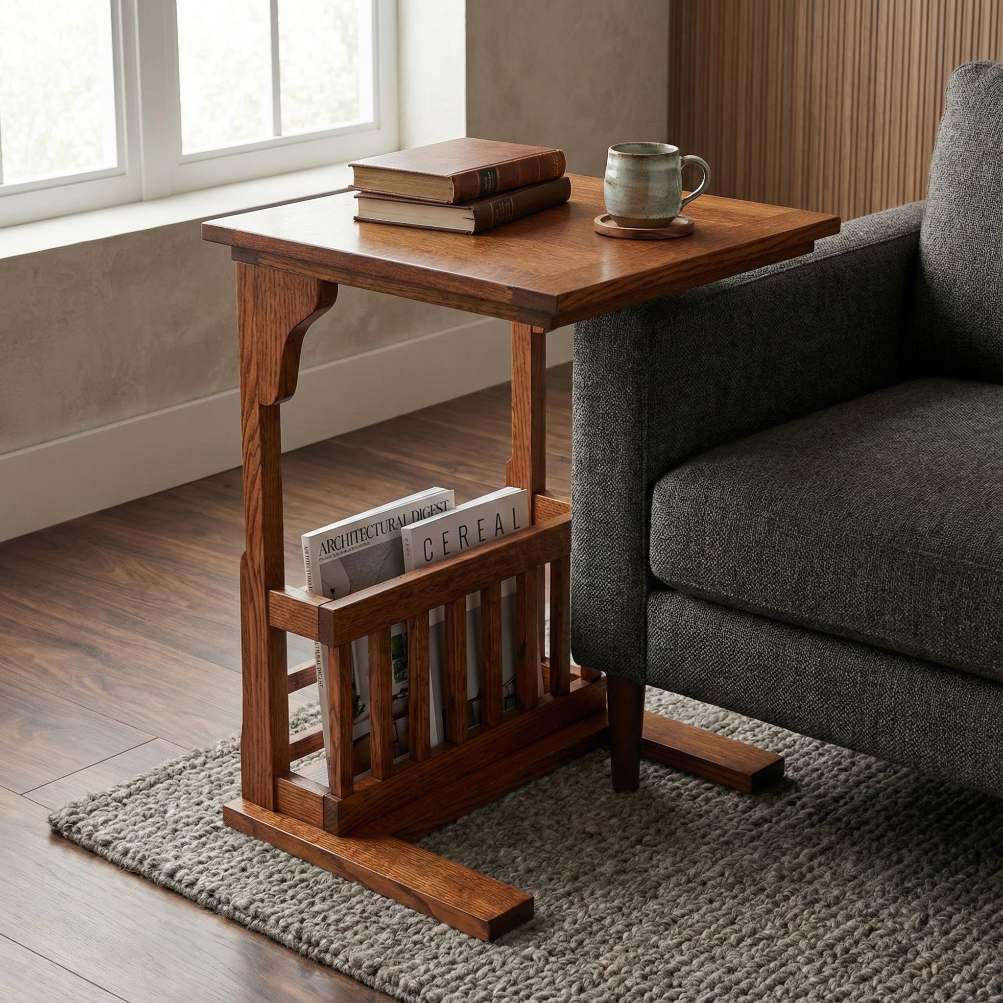 Sofamate - Solid Oak