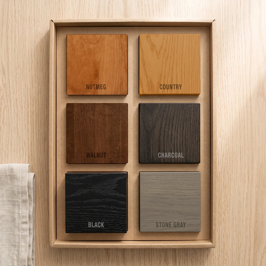 Trend Manor finish samples